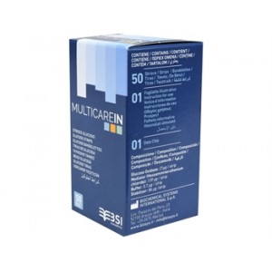 STRISCE GLUCOSIO MULTICARE IN 50